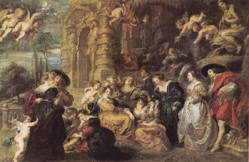 Peter Paul Rubens The Garden of Love china oil painting image